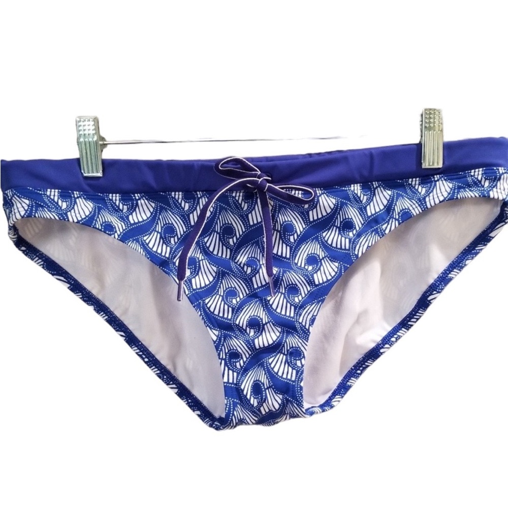 Lands' End Royal Blue Bikini bottoms -size 12
